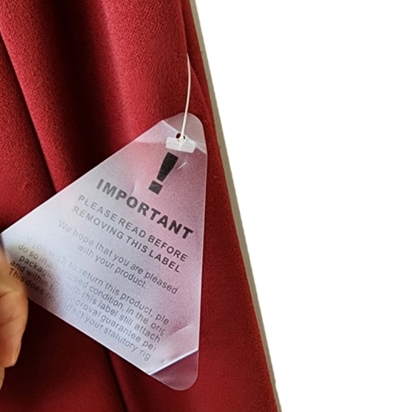 Bariano dress fornal gown burgundy maxi off shoulder gorgeous two-piece size 8 - Picture 14 of 16